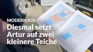 So sollen Arturs neue Teiche werden | Modern Koi Blog #6683