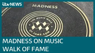 Madness honoured on Camden's Music Walk of Fame | ITV News