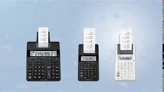 Casio HR 8RCE BK   Mini calculadora impresora, 42 x 102 x 208 5 mm