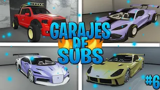 REACCIONANDO A GARAJES DE SUBS!! *INCREIBLES AUTOS* - GTA 5 ONLINE