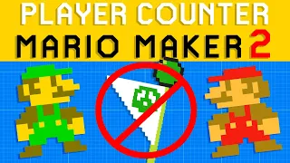 How to Make Multiplayer Levels in Super Mario Maker 2 - Player Counting Machines