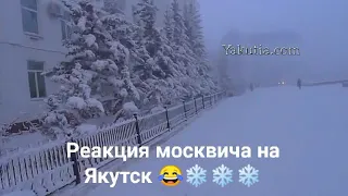 Реакция москвича на Якутск🤣