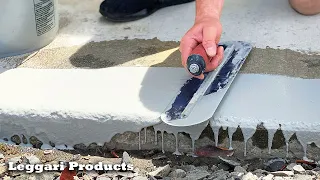 How To Repair Old Concrete| Project From Beginning To End | DIY Concrete Resurfacing Repair Tutorial