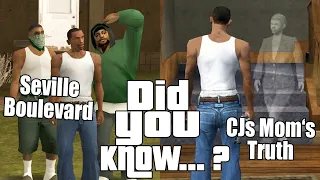 GTA San Andreas Secrets and Facts 27 Seville Boulevard, Epsilon Program, Myths, Unique Vehicles