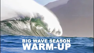 Big wave season warm-up at Sunset, South Africa