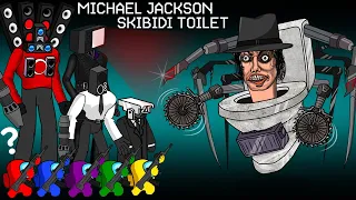 Scary | 어몽어스 VS Michael Jackson (Skibidi Toilet 70) | Among Us Animation