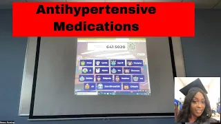 Antihypertensive Medications- Kahoot!