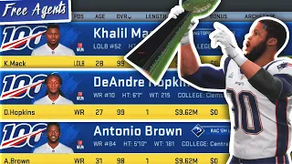 What If Every NFL Team Released Their Best Player? Madden 20