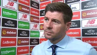 Steven Gerrard critical of refereeing decisions after Old Firm defeat