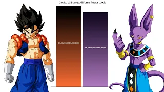 Gogito VS Beerus All Forms Power Levels