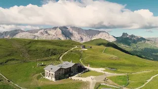 Plattkofelhütte, Schutzhaus in den Dolomiten