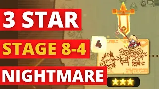 Guardian Tales How to 3 Star Stage 8-4 Nightmare Mode