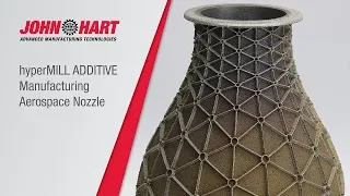 hyperMILL ADDITIVE Manufacturing Aerospace Nozzle