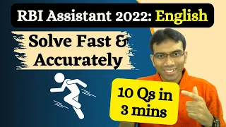 RBI Assistant 2022 | English Section | Maximize Score | Fill in the Blanks & Cloze Tests