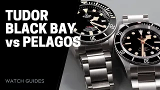 Tudor Black Bay versus Tudor Pelagos : Watch Comparison | SwissWatchExpo