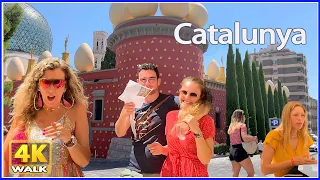 【4K】WALK  - Figueres - Catalonia - SPAIN travel vlog 4k video