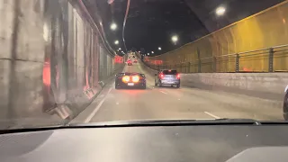 Lamborghini Aventador SVJ Com escape Novitec Cuspindo fogo no Túnel *João Vilkas*