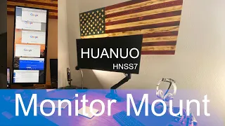 Monitor Mount Arm Unboxing and Setup 22"-35" | Ultrawides welcome