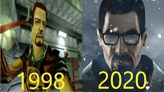 Evolution of Half-Life Games 1998-2020