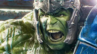 Thor: Ragnarok - Thor vs Hulk Fight Scene (2017) Movie Clip
