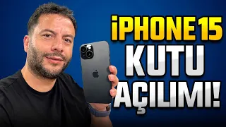 iPhone 15 kutu açılımı! - En ucuz iPhone 15 ne kadar iyi?