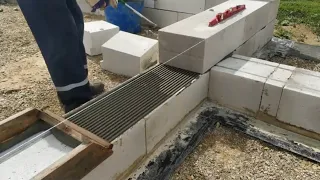 10. Кладка газоблока легко!!! Laying a gas block is easy!!!