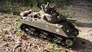 Heng Long M4A3 Sherman 1:16 Scale Rc battle Tank