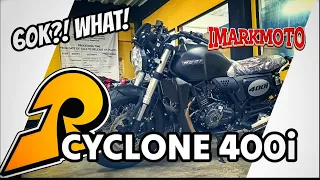 60k May Motor Ka Na 400cc🔥New RUSI Cyclone 400i | Price Review & Specs | Walk Around #iMarkMoto