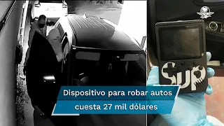 Así es el nuevo dispositivo que usan los ladrones para robar tu auto en segundos