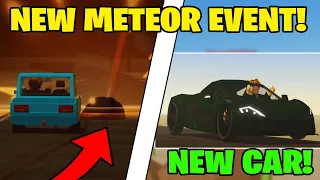 *NEW* 🌠 METEOR EVENT GIVES FREE ROCKET CAR IN A Dusty Trip! (Roblox)
