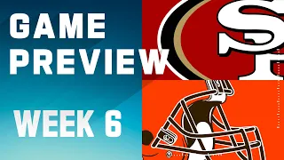 San Francisco 49ers vs. Cleveland Browns | 2023 Week 6 Game Preview