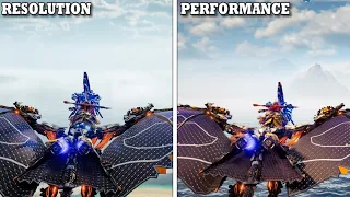 HORIZON FORBIDDEN WEST PS5 | Resolution vs Performance Comparison