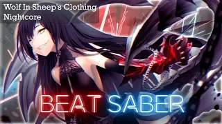 Beat Saber - Wolf in Sheep's Clothing   Nightcore | FULL COMBO Expert+