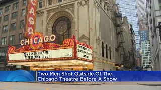 Two men shot in broad daylight near the Chicago Theatre; Moulin Rouge performance canceled in The Lo