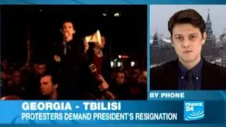 Georgia - Tbilisi: Saakashvili faces mounting opposition