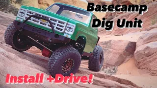 Install + Drive Axial Basecamp LCXU Dig Unit
