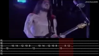 RHCP - Scar Tissue solos Live - Sao Paulo, Brazil (2002) John Frusciante - TABS