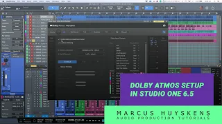 Getting Started with Dolby ATMOS in Studio One 6.5