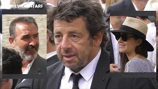 Les célébrités arrivent pour l'Hommage National à Jean-Paul Belmondo le 9 septembre 2021 à Paris