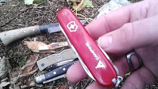 5 recommended folding knives for bushcraft/ camping.