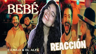 Camilo, El Alfa - BEBÉ (Official Video) *reacción