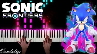 Vandalize - Sonic Frontiers - Piano Tutorial