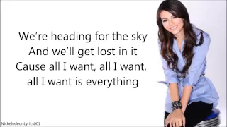 Victoria Justice - All I Want Is Everything (+ Lyrics) FULL SONG