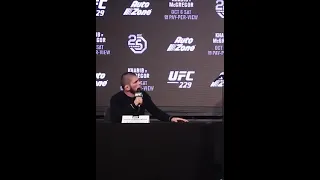 Khabib Doesn't Understand Conor McGregor's Angry Irish Accent