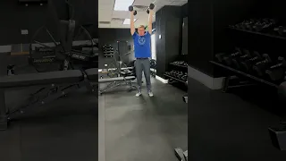 Standing Nutral Grip DB Press