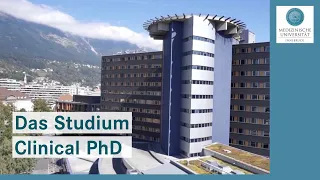 Clinical PhD an der Medizinischen Universität Innsbruck