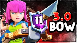 🏅3318 #11 IN THE WORLD WITH 3.0 XBOW CYCLE (ft. Tytoń)! — Clash Royale