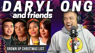 GROWN UP CHRISTMAS LIST with DARYL ONG & FRIENDS | Bruddah🤙🏼Sam's REACTION VIDEOS