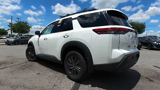 2022 Nissan Pathfinder SV | Pearl White | Charcoal Interior