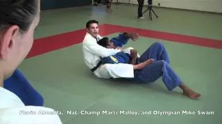 Gracie Barra's Flavio Almeida meets Mike Swain's San Jose Judo Team